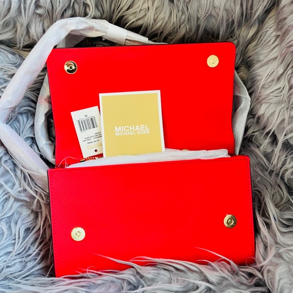 Brand New Red Michael Kors Crossbody Bag - Picture 3 of 8